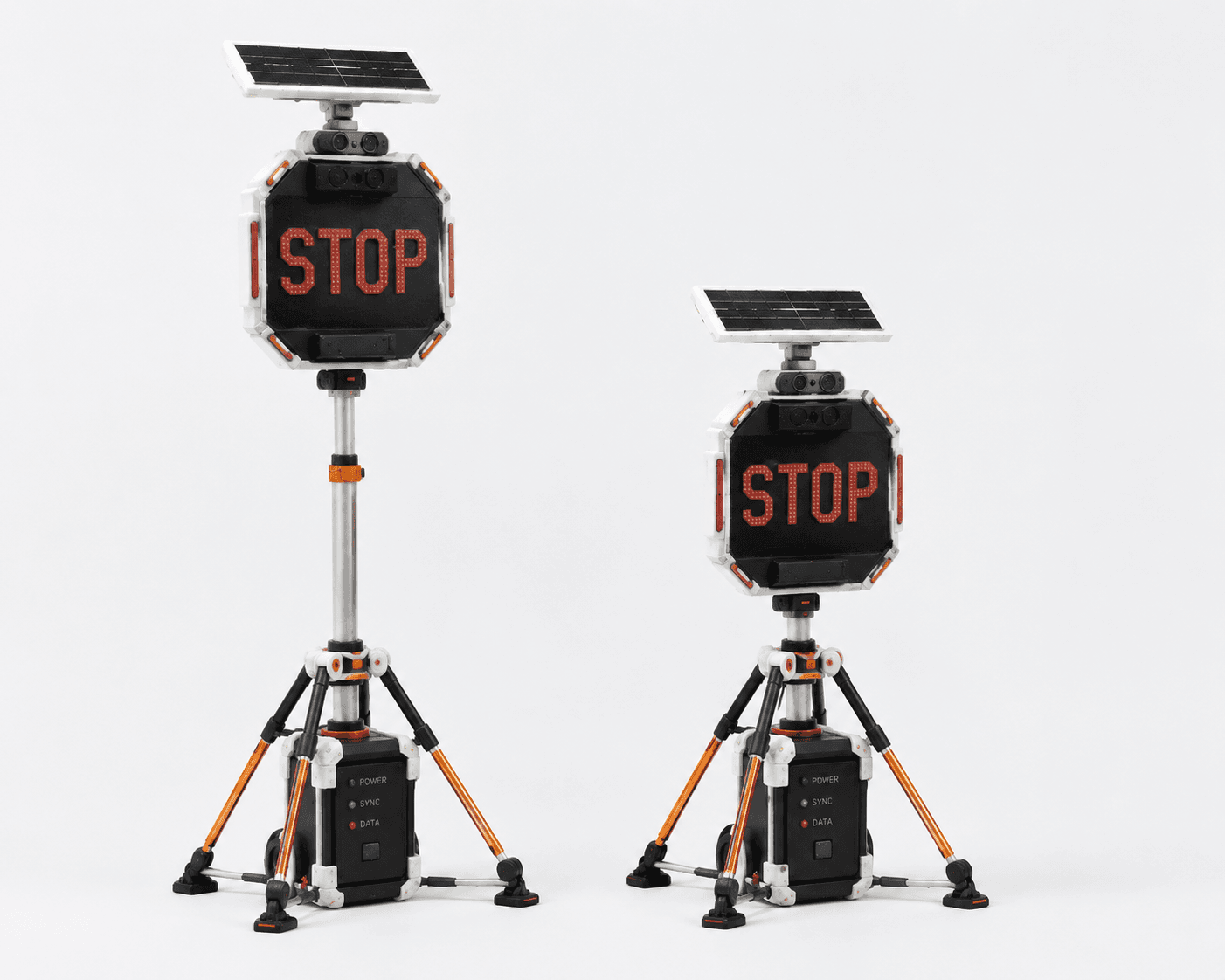 Kaleido adjustable mast and three-point stabilization study