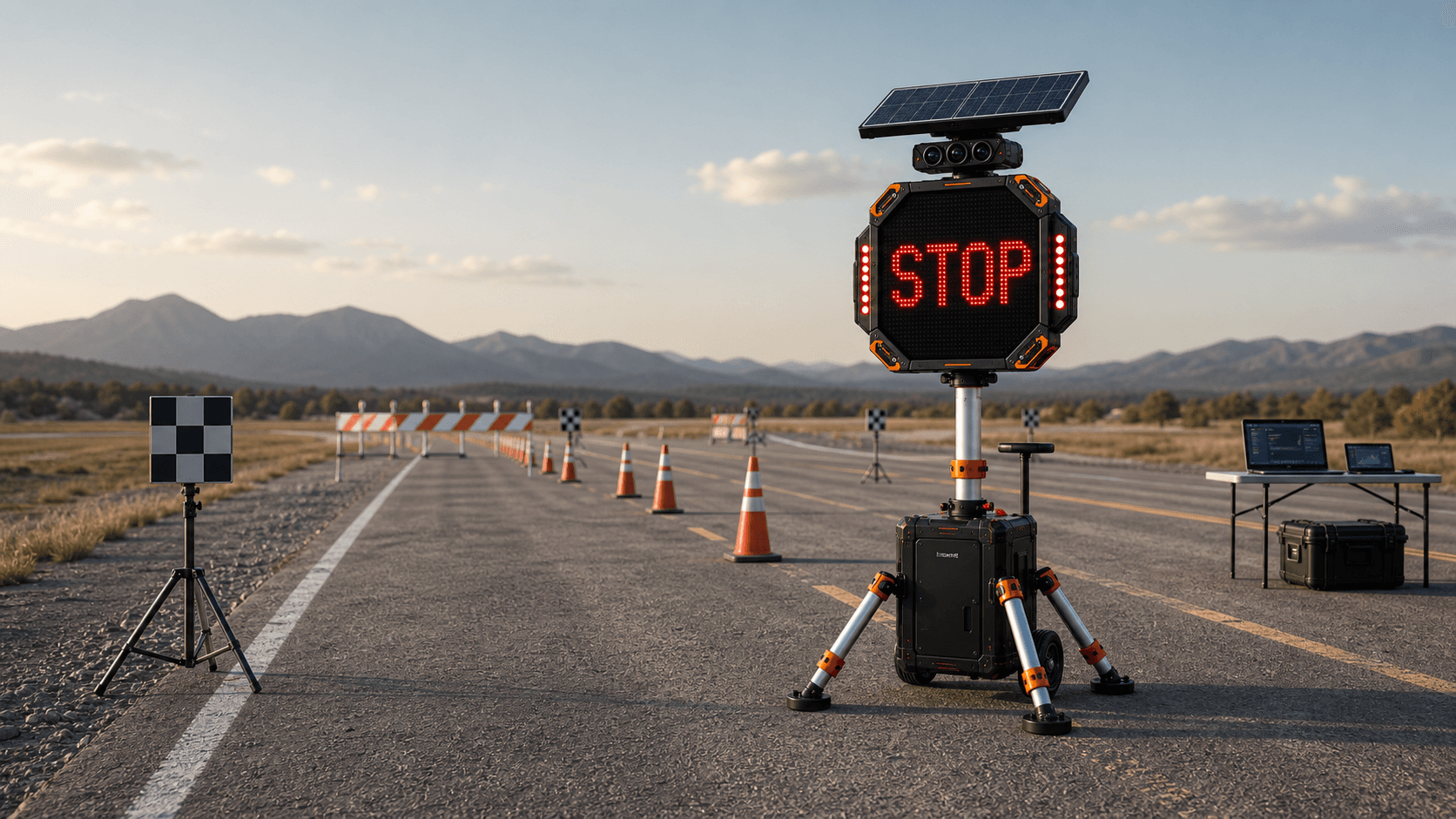 Kaleido pilot-validation concept in a controlled work-zone setting